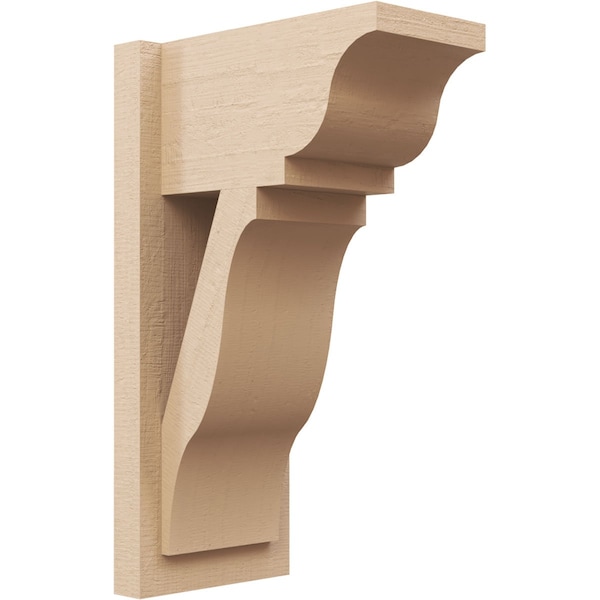 Ekena Millwork 7 1/2-in W x 12-in D x 20-in H Funston Trad Rough Cedar Woodgrain TimberThane Outlooker, Primed Tan OUTUR075X12X20FST04RCPR - main